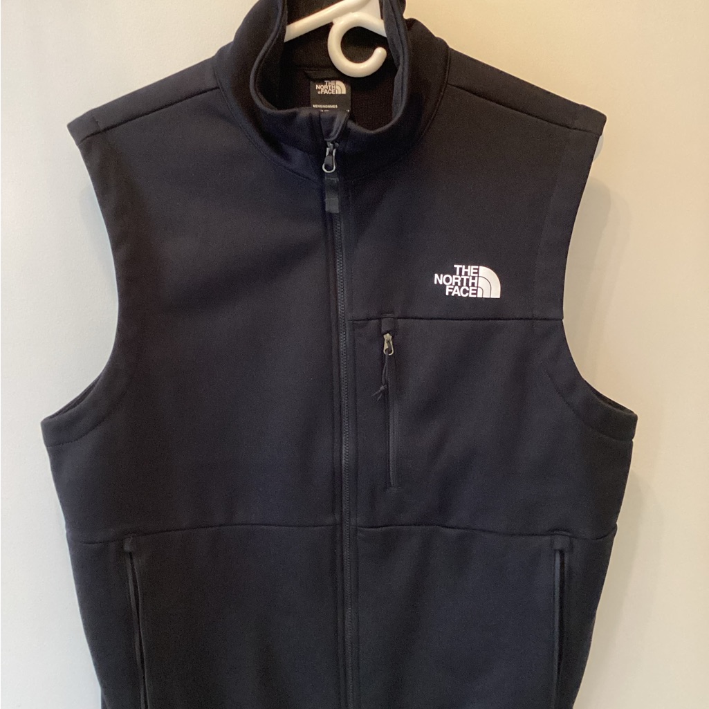The North Face Apex Bionic Men's Black Fleece Vest - Softshell (Medium)